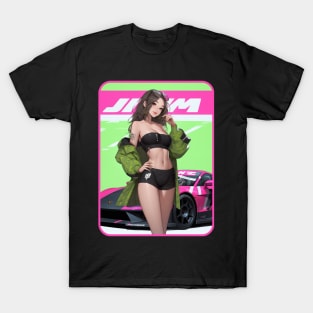 female racer T-Shirt